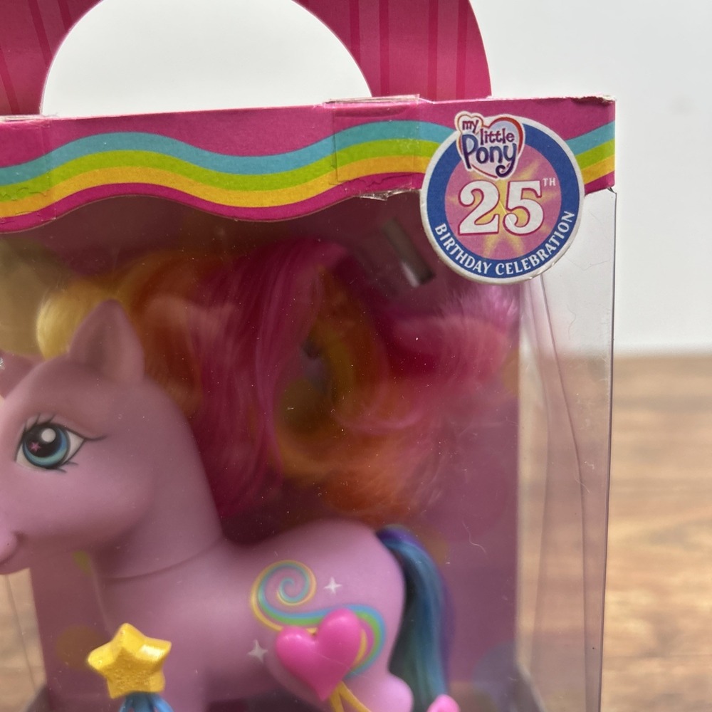 Hasbro My Little Pony Rarity the Unicorn 25th Birthday Celebration G3 2007 New - Picture 3 of 13